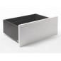 GLB Sertar LINEABOX 3 laturi,H180mm,Titanium